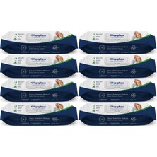Giggles Yetişkin Vücut Temizleme Islak Mendil Havlu 400 Yaprak Xl (Beyaz Sabun Kokulu) (8pk*50)