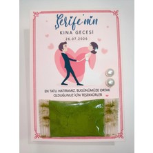 The Bıggest Impact 72 Adet Dans Eden Gelin Damat Tasarımlı Inci Küpeli Stick Kına - Söz, Düğün ve Kına Hediyeliği