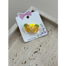 Bellamio Kids Ananas Figürlü Kız Çocuk Lastik Tokası