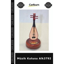 Carlburn Özel Üretim Dekoratif Hediyelik Nostaljik Aksesuar Müzik Kutusu ALK3792