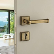 Elovias System Kayla Modeli Rozetli Kapı Kolu (HA224RO17 ABM)