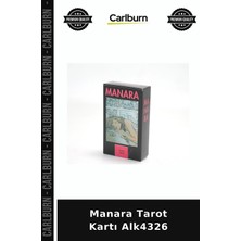 Carlburn Özel Üretim Destesi Kehanet Fal Kişisel Gelişim Koleksiyon Manara Tarot Kartı ALK4326