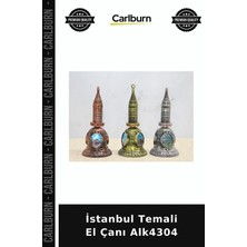 Carlburn Özel Üretim Hediyelik Hatıra Dekoratif Aksesuar Koleksiyon Istanbul Temali El Çanı ALK4304