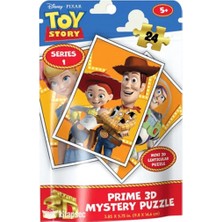 Beta Disney Pixar Toy Story Seri 1 Prime 3D Mystery Puzzle 24 Parça