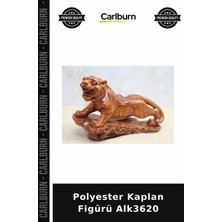 Carlburn Özel Üretim Dekoratif Hediyelik Salon Ofis Aksesuar Polyester Kaplan Figürü ALK3620