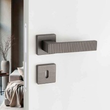 Elovias System Tuna Kapı Kolu Fırçalı Füme Renk (HA259RO11 ELX1)