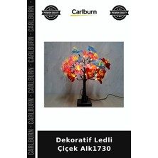 Carlburn Özel Üretim Aydinlatma Ev Dekorasyonu Isikli Aksesuar Salon Süsü Dekoratif Ledli Çiçek ALK1730