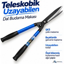 Desa Teleskobik Uzayan Kollu Çelik Ağaç Dal Budama Çit Kesme Bahçe Makası
