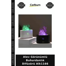 Carlburn Özel Üretim Difüzör Dekoratif Hediye Oda Kokusu Alev Görünümlü Buhurdanlık Difüzörü ALK1166