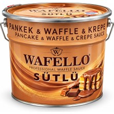 Wafello Sütlü Waffle Sosu – Waffle, Krep, Pankek ve Tatlılar Için