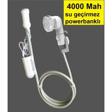 Maison Luré Portatif Kamp Duşu 4000 Mah 10 Litrelik Bidona Girer Duş Sistemi