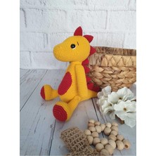 On Marifet Yün ve Hobi Dünyası Amigurumi Organik Örgü Oyuncak Dinozor