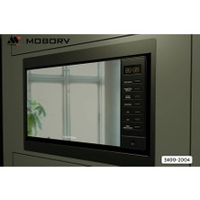 Moborv B20 20L 700W Siyah Ankastre Uyumlu Karavan Mikrodalga Fırın