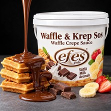 Efes Gıda Sütlü Waffle & Krep Sosu – Pankek, Waffle ve Tatlılar Için