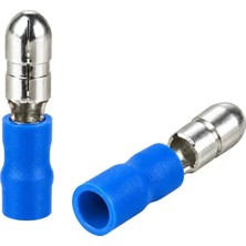 Najmaddin Sh Powermaster PM-39062 1,5-2,5mm2 Kesit 21,5X4X5,5MM Soket Mavi Izoleli Kablo Pabucu (100'LÜ Pake