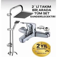 Maison Luré Garantili Banyo Bataryası ve Robot Duş Seti Duş Sistemi