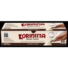 Korinitta Rough Touch Tek Kullanımlık Krema Sıkma Torbası 60 Adet – Kaymaz Yüzey