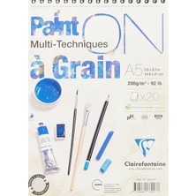 Clairefontaine PD966217 Sanatsal Defter, A5