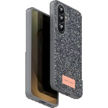 Onegif Samsung Galaxy A17 5g Bright Simli Kapak - Gümüş