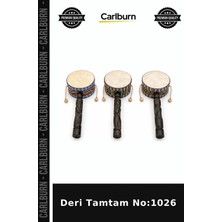 Carlburn Özel Üretim Müzik Aleti Ritim Geleneksel Perküsyon Deri Tamtam NO:1026