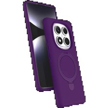 Xiaomi Redmi Note 14 Pro 4g Regal Magsafe Standlı Kapak - Derin Mor