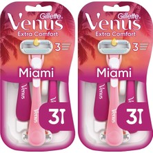 Odea Smooth Miami Kadın Tıraş Bıçağı 3'lü 2li Paket