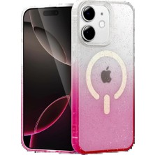 Apple iPhone 11 Pummel Shiny Magsafe Kapak - Pembe