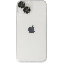 Apple iPhone 14 Kılıf Luko Lens Silikon - Yeşil