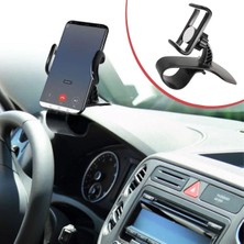 Efnaz Style Araç Içi Konsola Takılan Döner Başlıklı Telefon Kıskacı Telefon Tutucu