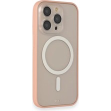 Apple iPhone 14 Pro Kılıf Grand Magneticsafe Kapak - Pembe