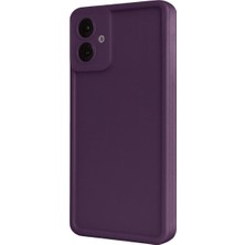 Samsung Galaxy A07 4g Viera Silikon - Mürdüm