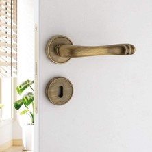Elovias System Victoria Kapı Kolu Antik Sarı (HA129RO14 ABM)