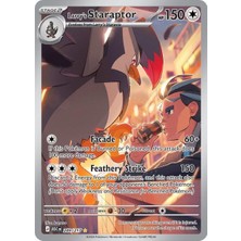 Pokemon TCG Ascended Heroes Larry's Staraptor 249/217 Tek Kart Koleksiyonluk Orijinal Kart Fullart