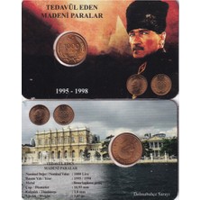 Emir Koleksiyon Coin & Paper Collection Türkiye 1995 Yılı Bakır Tedavül 1000 Lira Çil Özel Renkli Kapamasında Unc