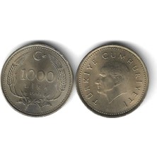 Emir Koleksiyon Coin & Paper Collection 1990 Yılı Tedavül 1000 Lira Çil