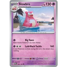 Pokemon TCG Slowbro 80/165 Uncommon Lisanslı Oyun Kartı SV151
