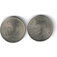 Emir Koleksiyon Coin & Paper Collection 1996 Yılı Tedavül 10,000 Lira Çil