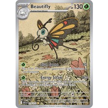 Pokemon TCG Ascended Heroes Beautifly 219/217 Tek Kart Koleksiyonluk Orijinal Kart Full Art
