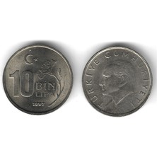 Emir Koleksiyon Coin & Paper Collection 1997 Yılı Tedavül 10,000 Lira Çil