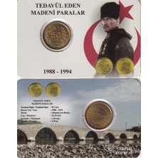 Emir Koleksiyon Coin & Paper Collection 1988 Yılı Nadir Meksika Baskı Tedavül 50 Lira Özel Renkli Kapamasında Çil Unc