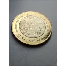 Emir Koleksiyon Coin & Paper Collection 2024 Kıbrıs Hatırası 5 Lira Çil.