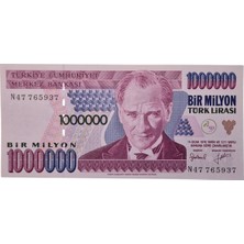 Emir Koleksiyon Coin & Paper Collection 7.emisyon 1 Milyon Lira Çil