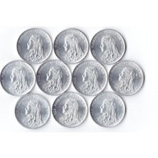 Emir Koleksiyon Coin & Paper Collection 1975 Yılı Fao Aile Planlaması 10 Adet Çil Hatıra Eski Madeni Para