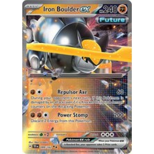 Pokemon TCG Temporal Iron Boulder Ex 099