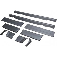 TŞT Bmw 3 Serisi 1987-1991 Kapı Bandı Takımı - Marspıyel Plastiği Takım (10 Parça) (Sedan - M) (Oem No (A51712239899))