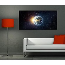 Mythriva Arkası Yapışkanlı Duvar Poster Dünya