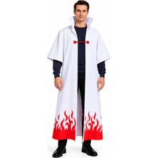 Kostüm Sarayı Minato Namikaze Cosplay Pelerini Yetişkin