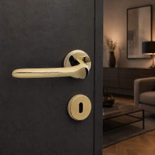 Elovias System Metis Kapı Kolu Gold Renk (HA174RO12 GL)