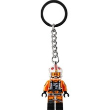 Mythriva LEGO Star Wars Luke Skywalker Pilot Kıyafet Minifigür Anahtarlık 854288, Turuncu, Small, Turuncu, S