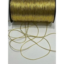Mythriva Karan Tuhafiye Monofil Ip/simli Ip/süsleme ve Bağlama Ipi / 10 Metre/gold